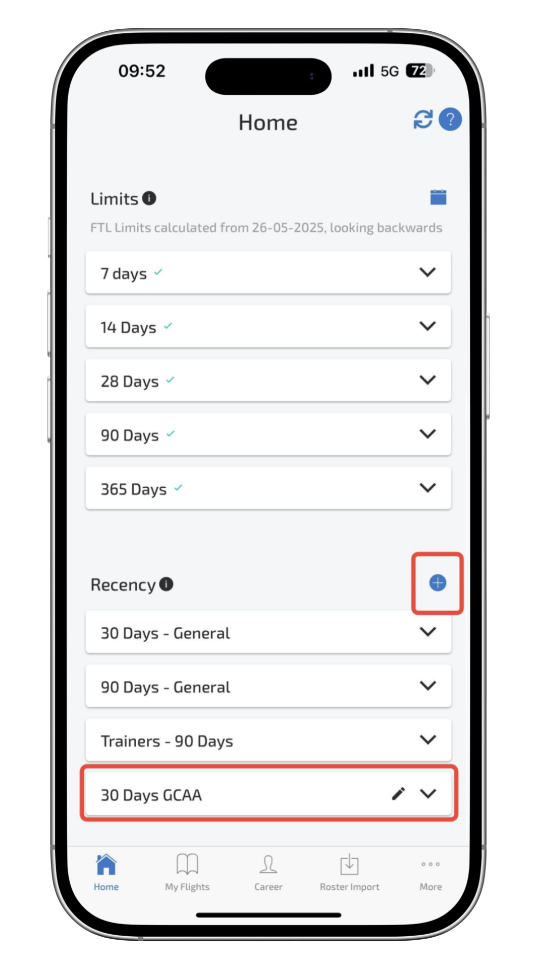 Compliance Status Screenshot
